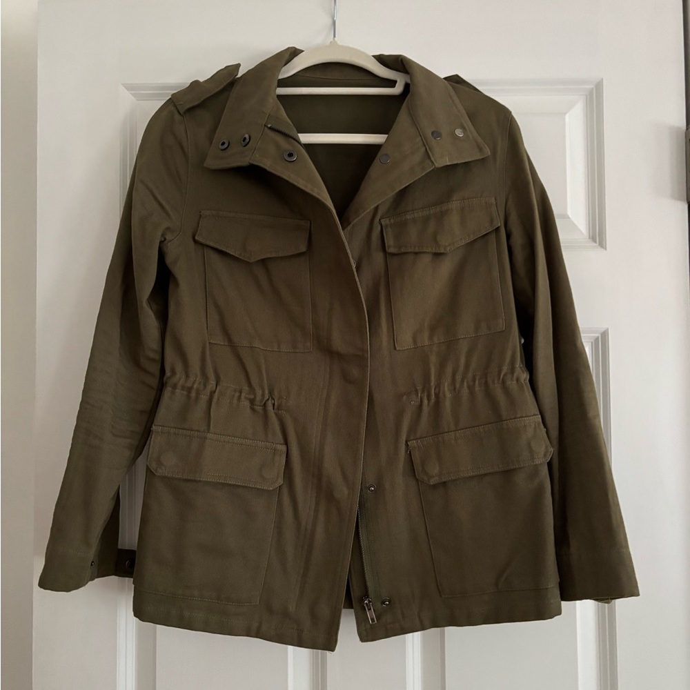 Olive Green Women's Utility Jacket